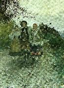 Anna Ancher tur hos damerna oil